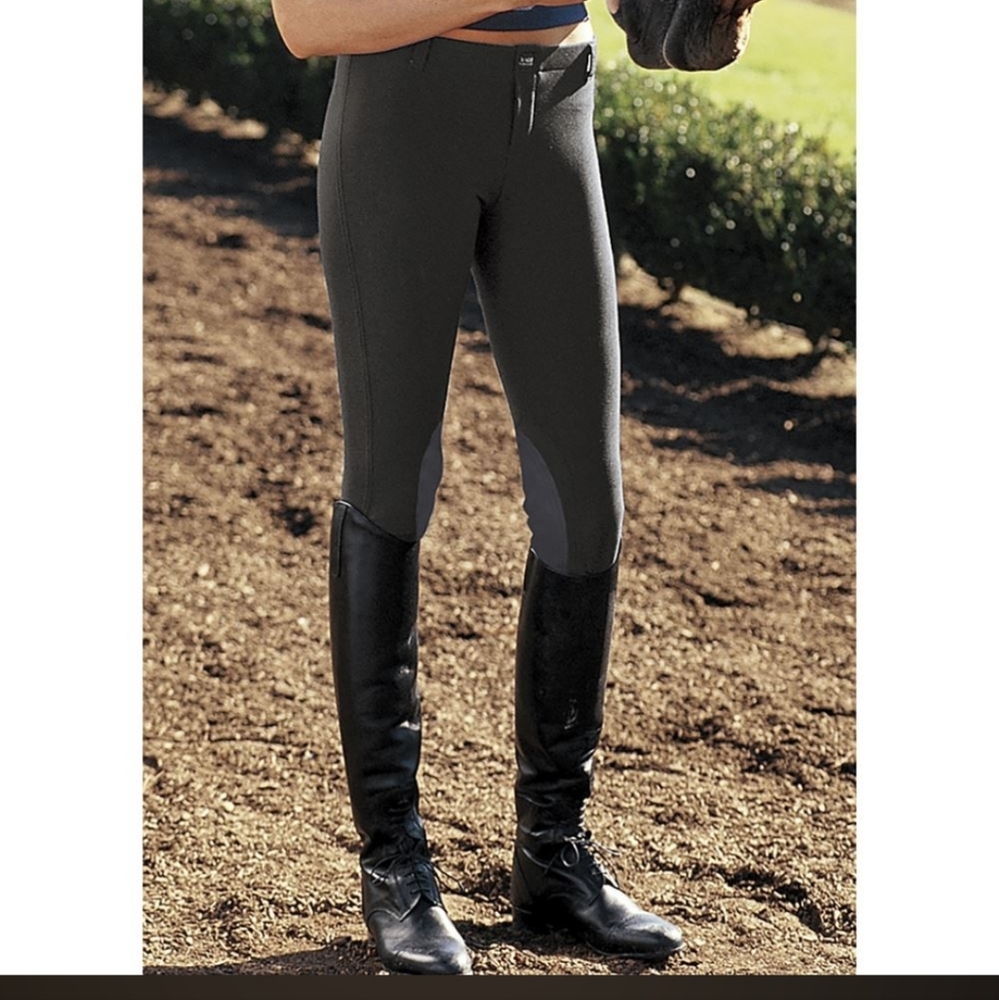 LIKE NEW Devon-Aire® X-Wear Hipster Riding Tights, Beige Size S